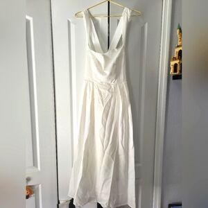 White Midi Sundress